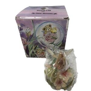NOS Fairy Follies Fairy Bunnies 3822 Fly Away With Me Westland 1996 NEW Bunny